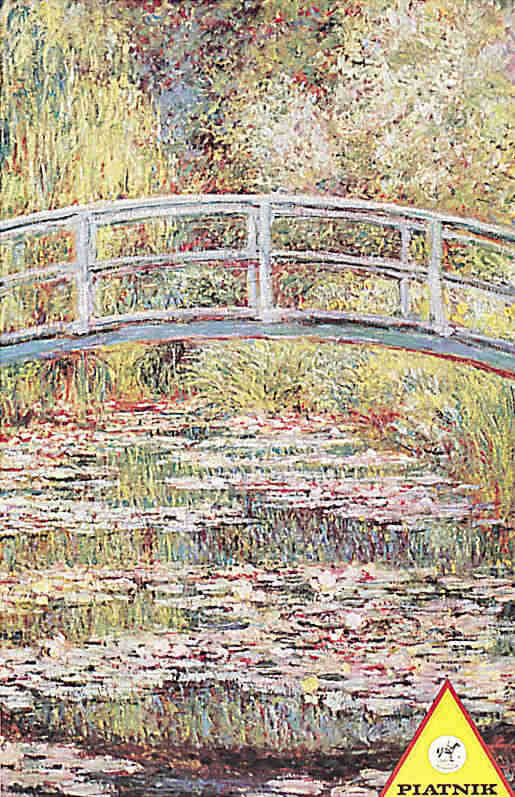 Monet, japanese bridge - 1000 pieces - zin: 417887.
