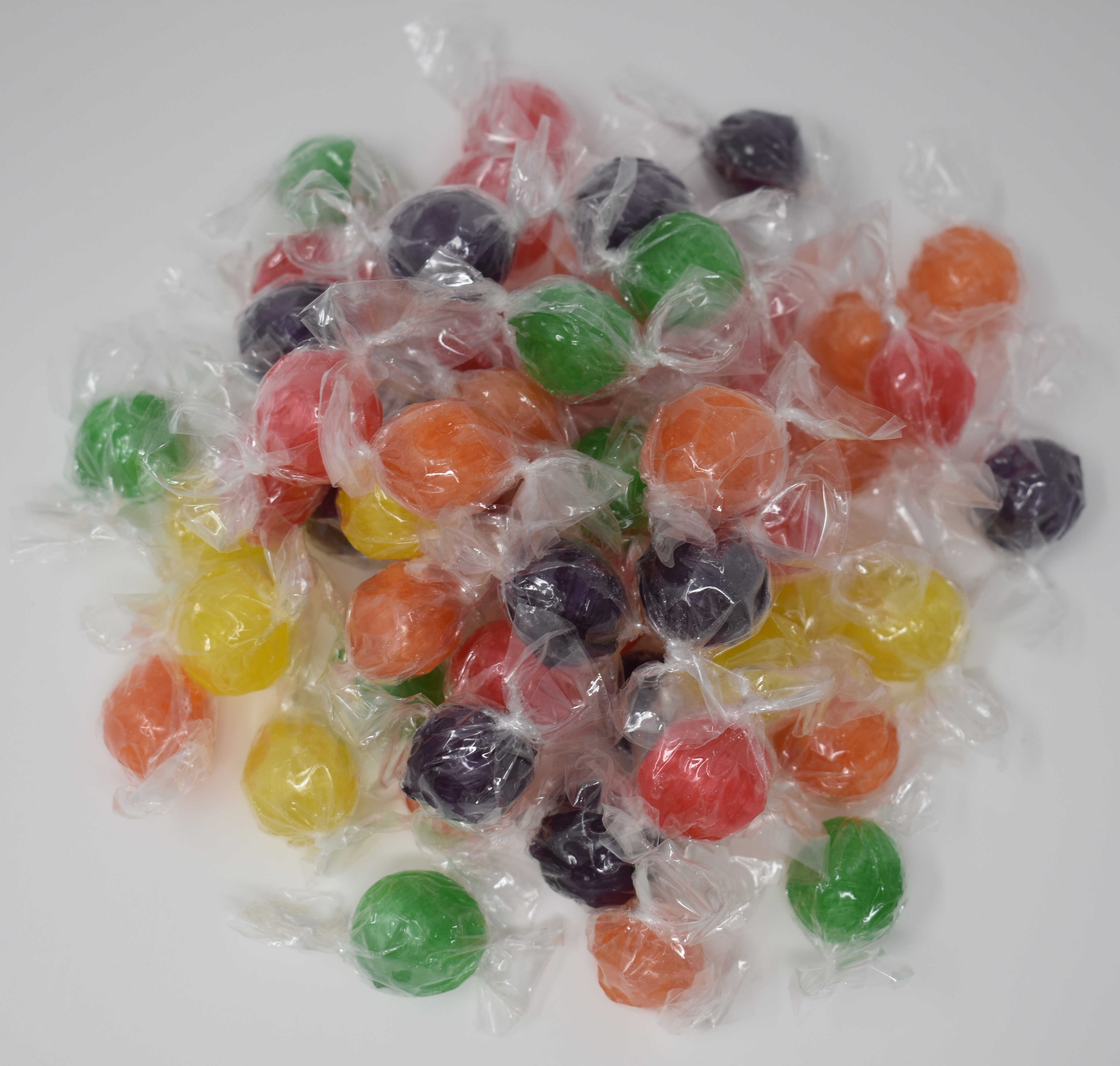 Sour Fruit Balls Candy - Top Photo