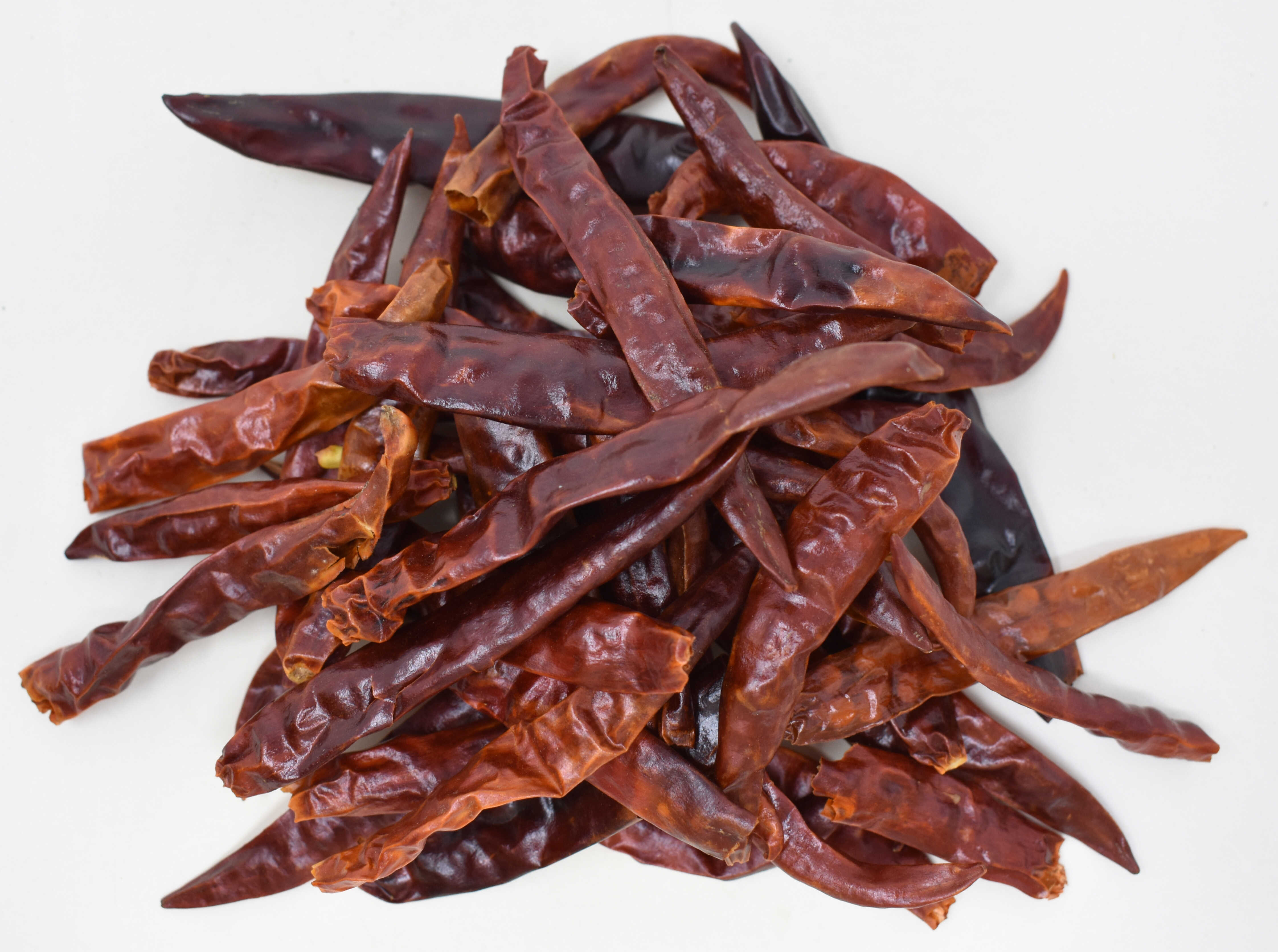 Thai Bird Chile Peppers, Dried - Top Photo