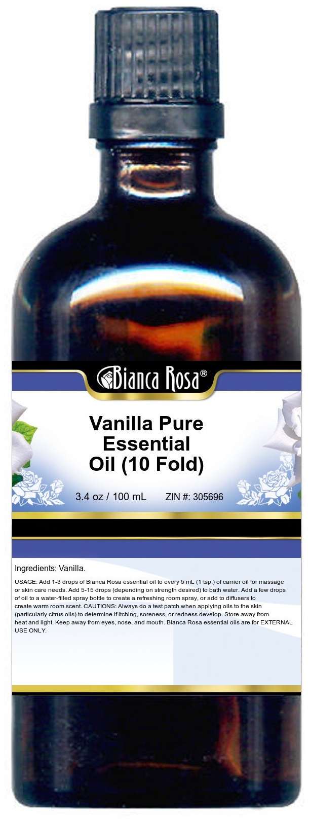 Vanilla Pure Essential Oil (10 Fold)