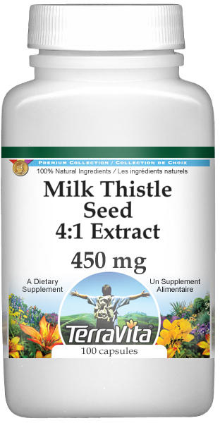 Milk Thistle Seed 4:1 Extract - 450 mg
