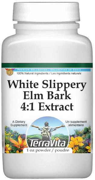 White Slippery Elm Bark 4:1 Extract Powder
