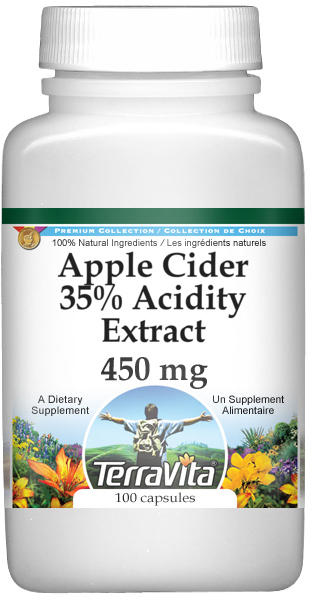 Apple Cider 35% Acidity Extract - 450 mg