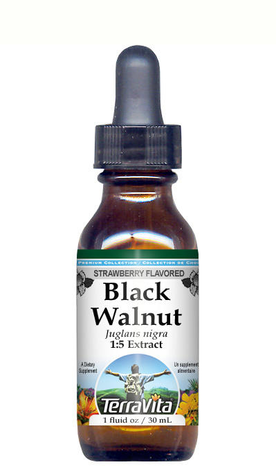 Black Walnut Leaf - Glycerite Liquid Extract (1:5)