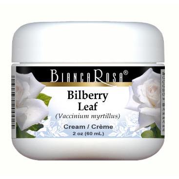 Bilberry Leaf - Cream - Supplement / Nutrition Facts
