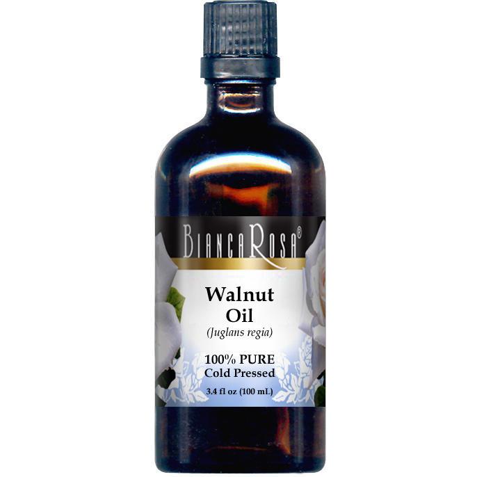 Walnut Carrier Oil - 100% Pure, Cold Pressed - Supplement / Nutrition Facts