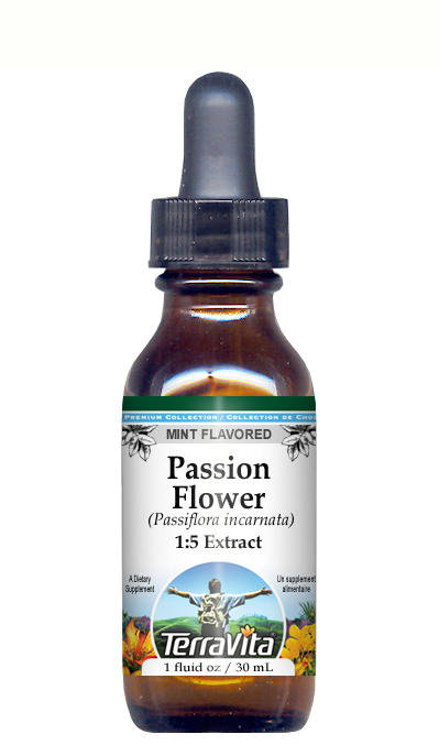 Passion Flower (Passiflora) - Glycerite Liquid Extract (1:5)