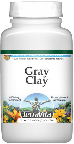 Clay, Gray Powder
