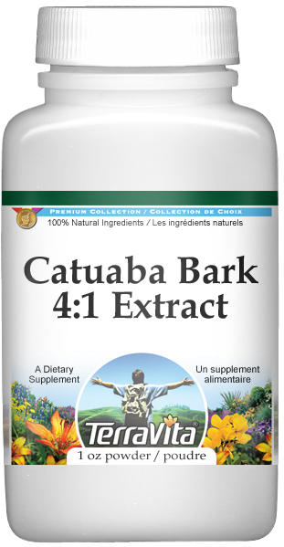 Extra Strength Catuaba Bark 4:1 Extract Powder