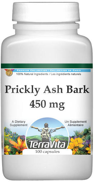 Prickly Ash Bark - 450 mg