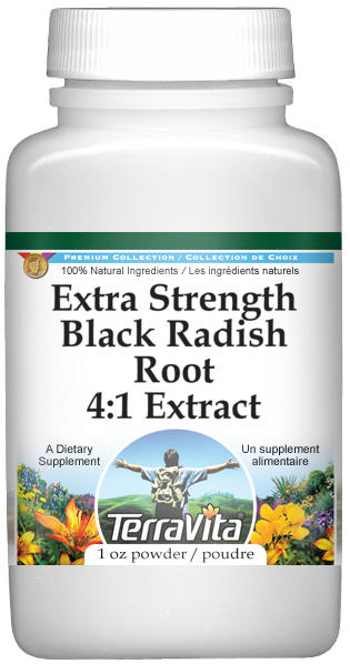 Extra Strength Black Radish Root 4:1 Extract Powder