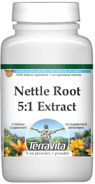 Extra Strength Nettle Root 5:1 Extract Powder