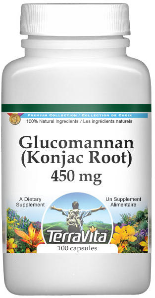 Glucomannan (Konjac Root) - 450 mg