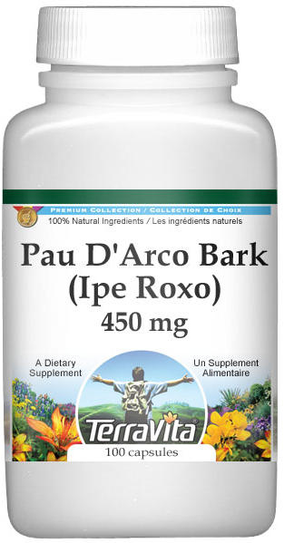 Pau D'Arco Bark (Ipe Roxo) - 450 mg