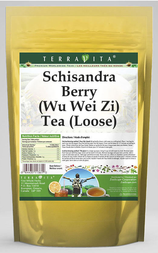 Schisandra Berry (Wu Wei Zi) Tea (Loose)