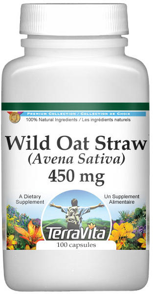 Wild Oat Straw (Avena Sativa) - 450 mg