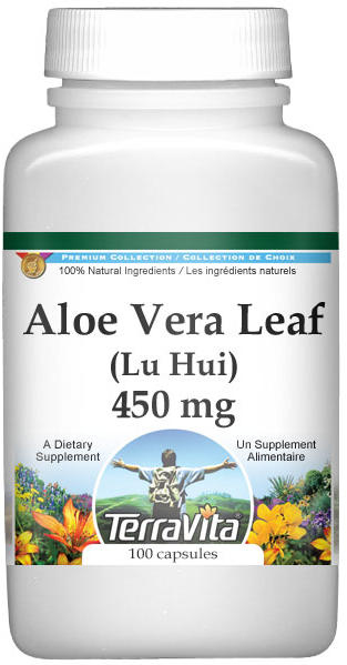 Aloe Vera Leaf (Lu Hui) - 450 mg