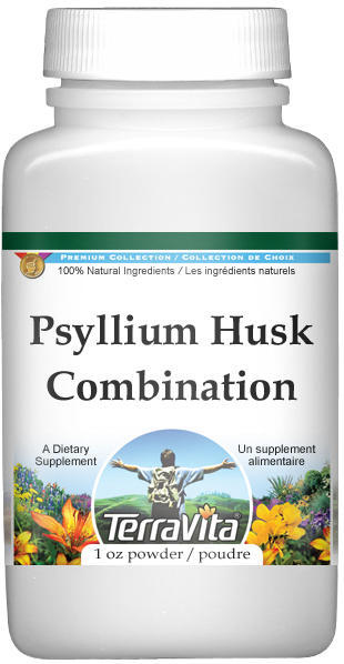Psyllium Husk Combination Powder - Psyllium, Hibiscus and Licorice