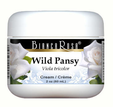 Wild Pansy (Violet, Viola tricolor, Heartsease) Cream