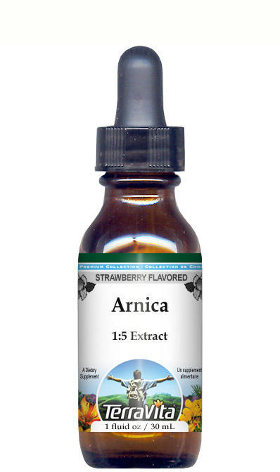 Arnica Flower Glycerite Liquid Extract (1:5)