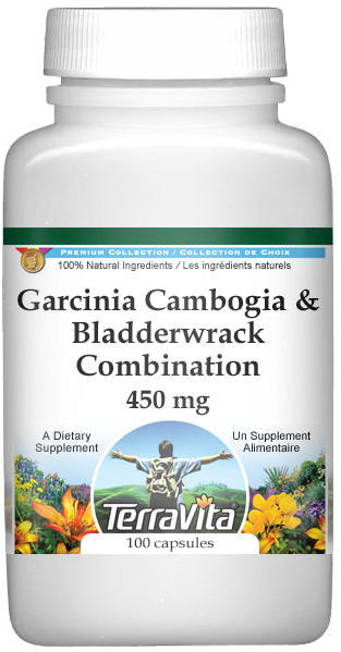 Garcinia Cambogia and Bladderwrack Combination - 450 mg
