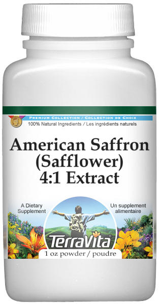American Saffron (Safflower) 4:1 Powder