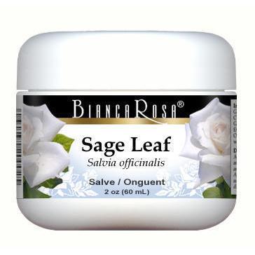 Sage Leaf - Salve Ointment - Supplement / Nutrition Facts