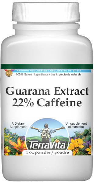 Guarana Extract - 22% Caffeine - Powder
