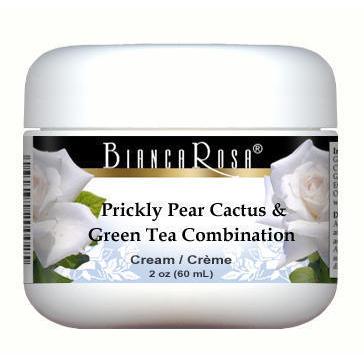 Prickly Pear Cactus and Green Tea Combination Cream - Supplement / Nutrition Facts