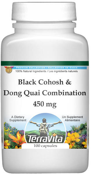 Black Cohosh and Dong Quai Combination - 450 mg