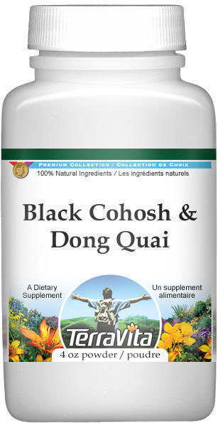 Black Cohosh and Dong Quai Combination Powder