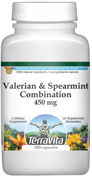 Valerian and Spearmint Combination - 450 mg