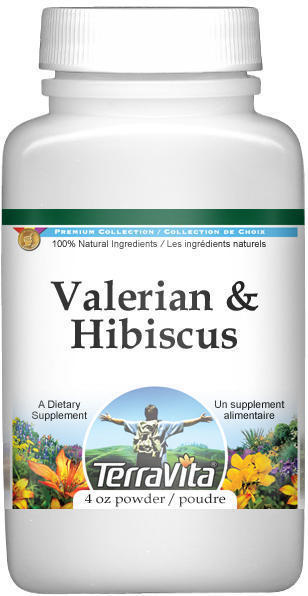 Valerian and Hibiscus Combination Powder