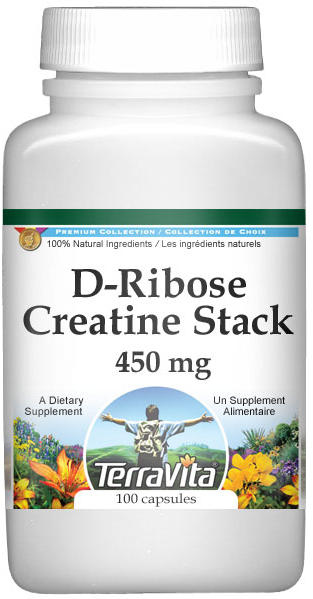 D-Ribose Creatine Stack - 450 mg