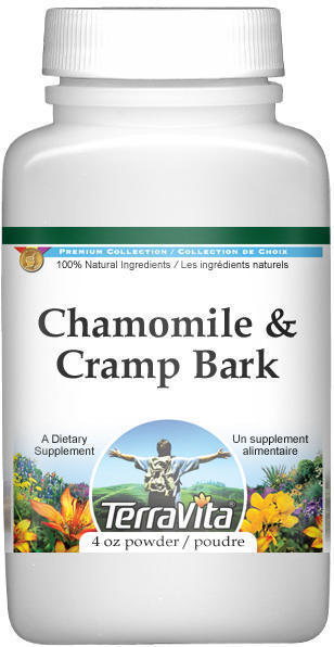 Chamomile and Cramp Bark Combination Powder
