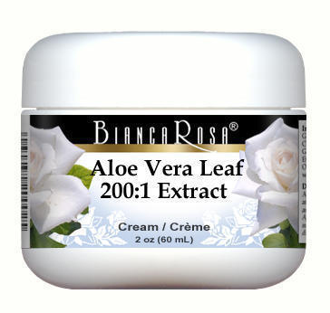 Extra Strength Aloe Vera Leaf 200:1 Extract Cream