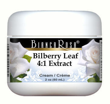 Extra Strength Bilberry Leaf 4:1 Extract Cream