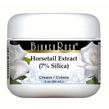Horsetail Extract (7% Shavegrass Silica) Cream - Supplement / Nutrition Facts