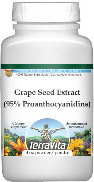 Grape Seed Extract (95% Proanthocyanidins) Powder