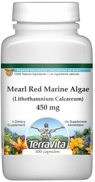 Mearl Red Marine Algae (Lithothamnium Calcareum) - 450 mg
