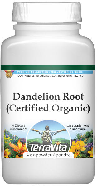 Dandelion Root (Certified Organic) Powder