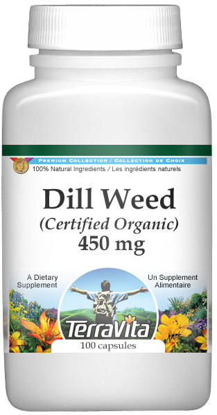 Dill Weed (Certified Organic) - 450 mg