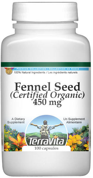 Fennel Seed (Certified Organic) - 450 mg