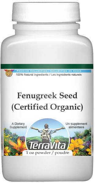 Fenugreek Seed (Certified Organic) Powder