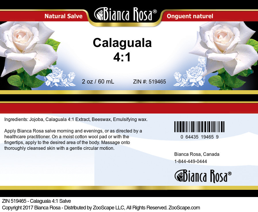 Calaguala 4:1 Salve - Label