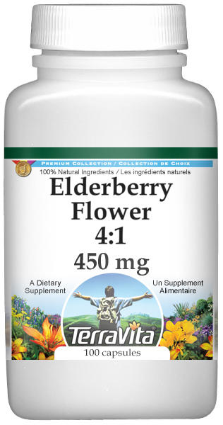 Elderberry Flower 4:1 - 450 mg