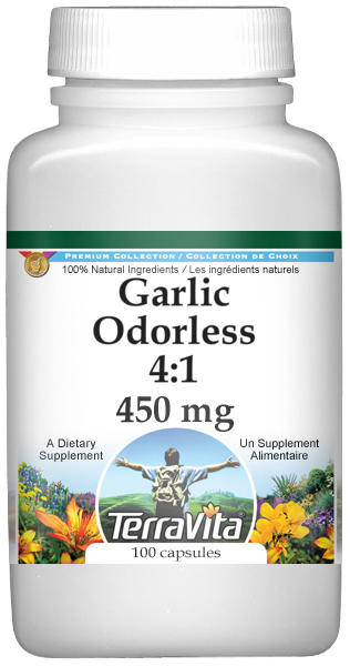 Garlic Odorless 4:1 - 450 mg