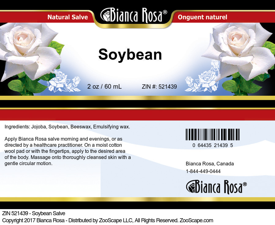 Soybean Salve - Label