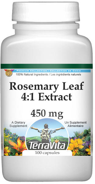 Rosemary Leaf 4:1 Extract - 450 mg