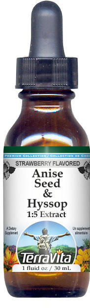 Anise Seed & Hyssop Glycerite Liquid Extract (1:5)